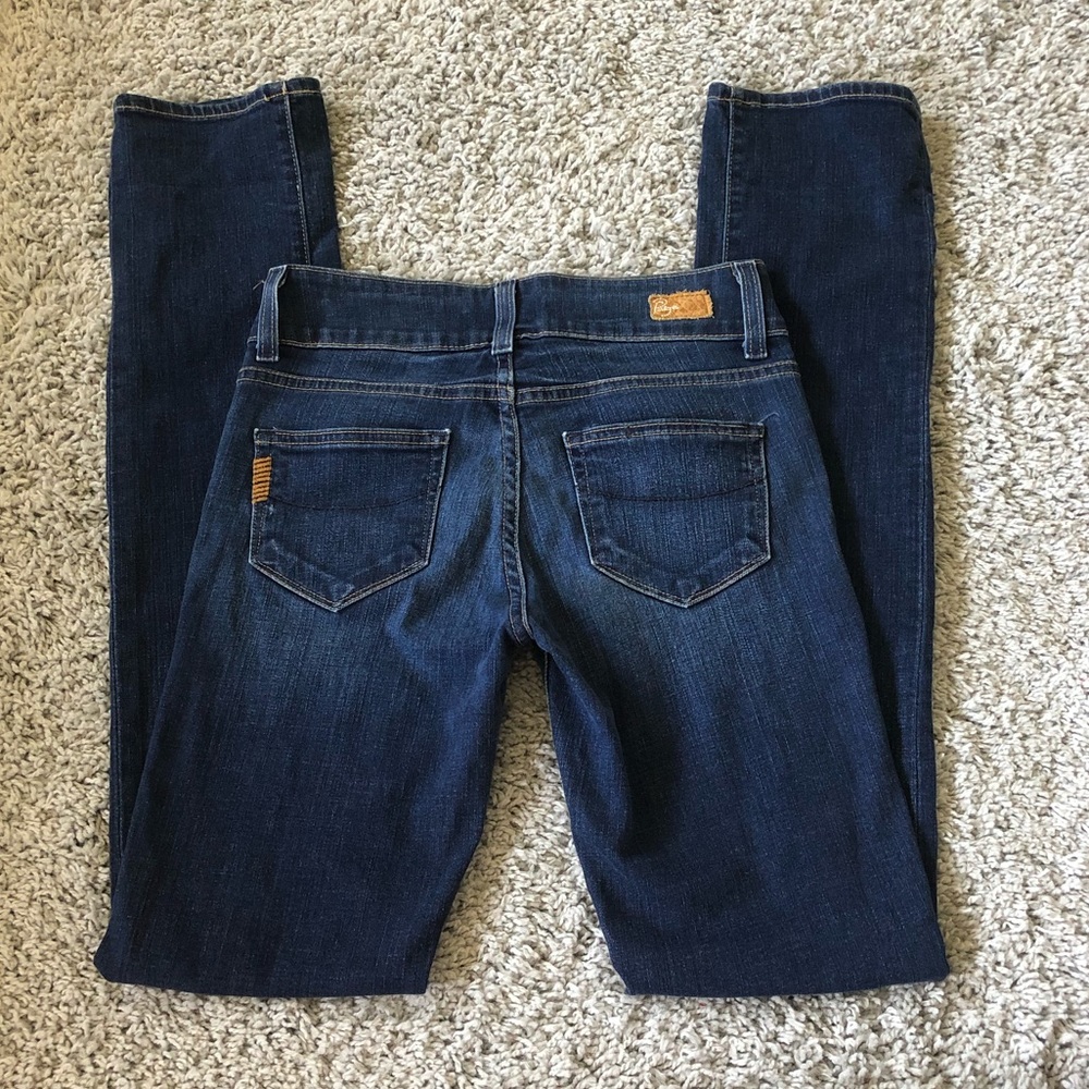 Exclusive Paige Jeans with Floral Lining - Picture 4 of 5